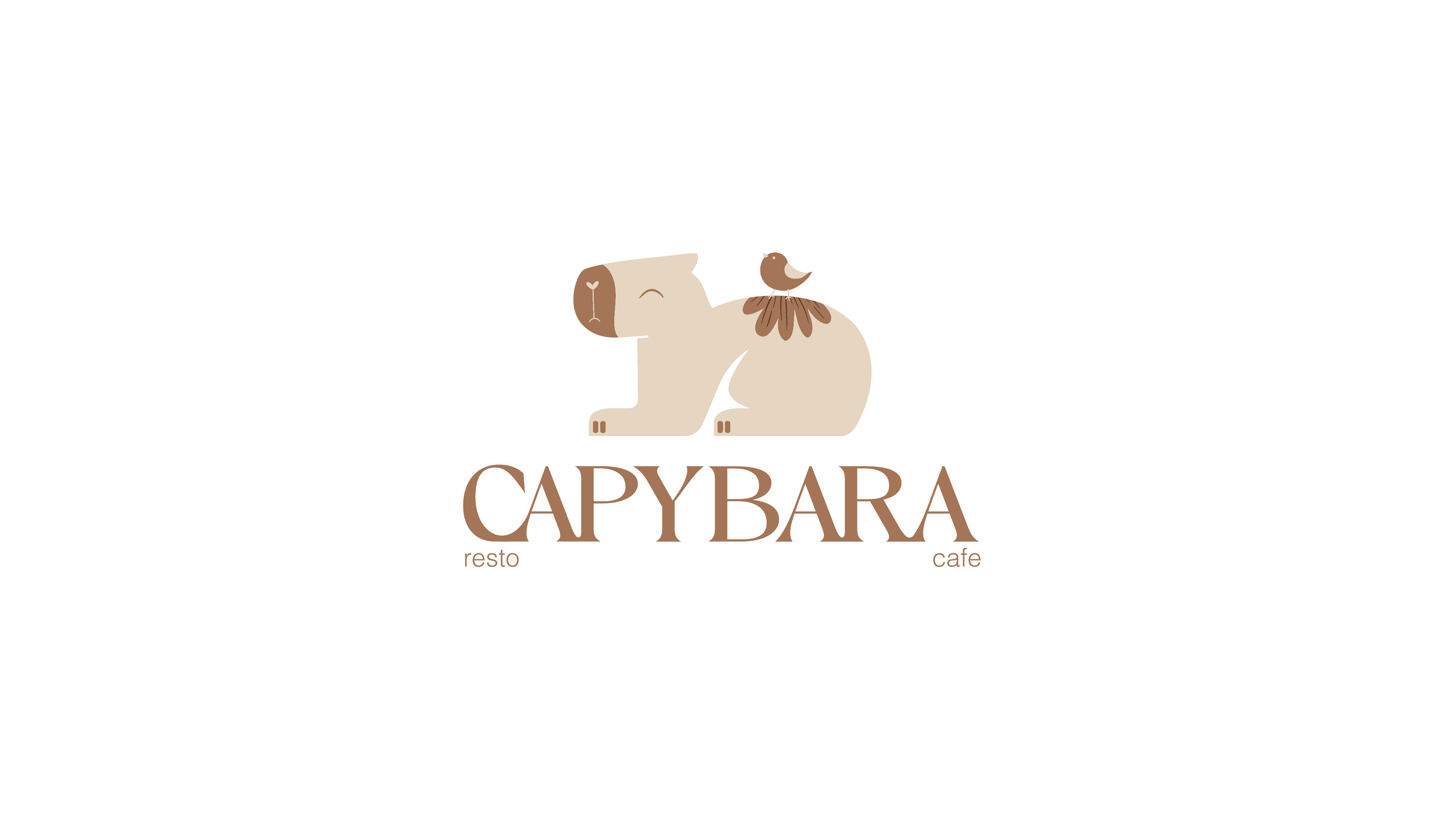 Capybara Cafe Logo